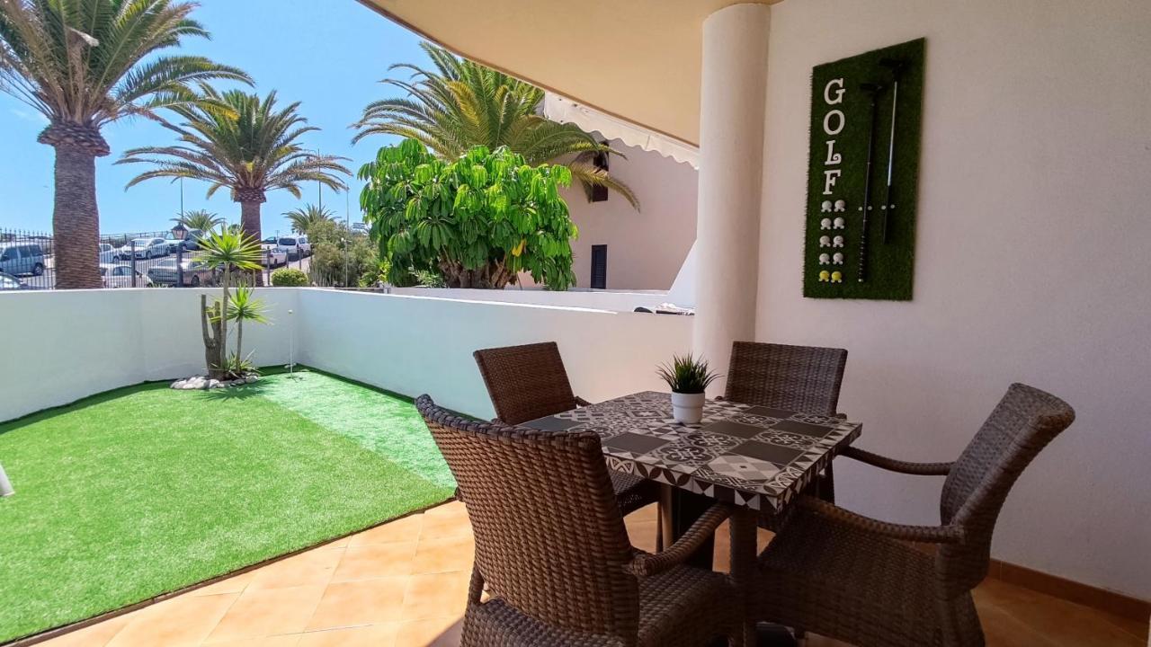 "Mini Golf Estudio" Terraza Privada Y Piscina サンミゲル・デ・アボナ エクステリア 写真